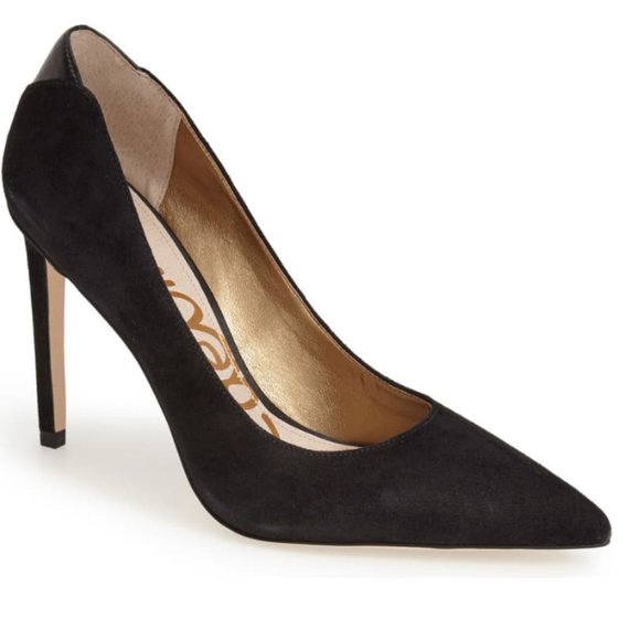 Sam Edelman Shoes - Sam Edelman Dea Pointy Toe Pump Gold Inner Lining